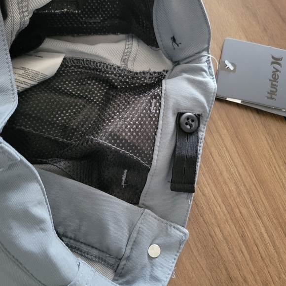 Hurley Nike Dri-Fit Cool Gray Shorts Size 10 - Picture 6 of 10